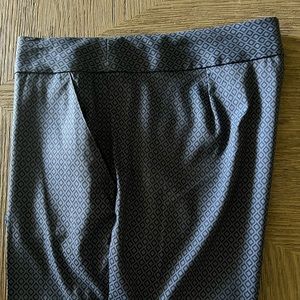 Greg Norman Golf Pants Womens Sz 6 Mid Rise Blue Shark Golfing Slack